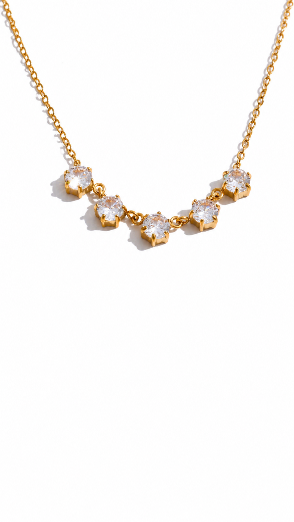 Aveline Zircon Necklace