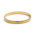 Aurelle Zircon Bangle Bracelet