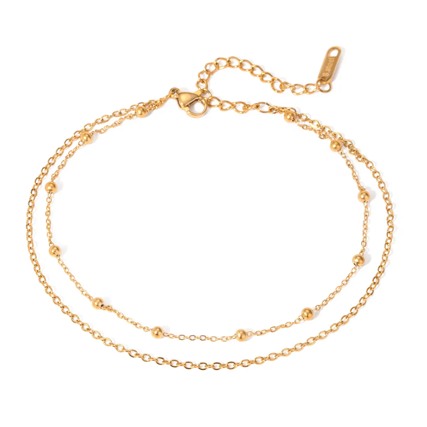 Aurelune Layered Anklet