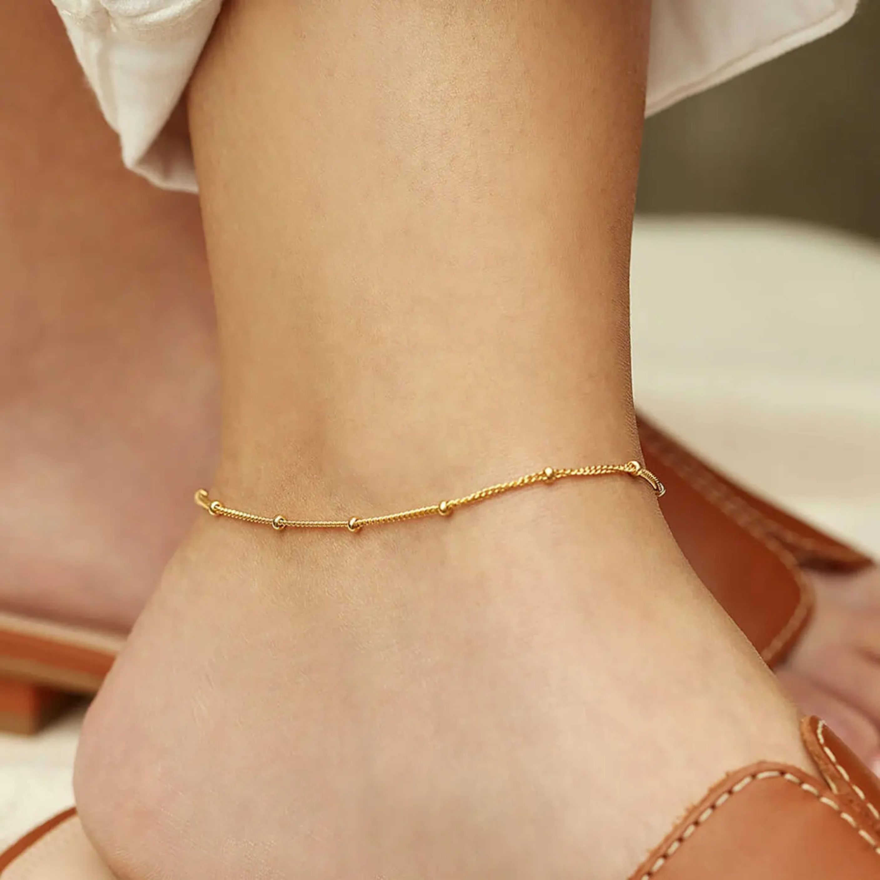 Aurelia Chain Anklet