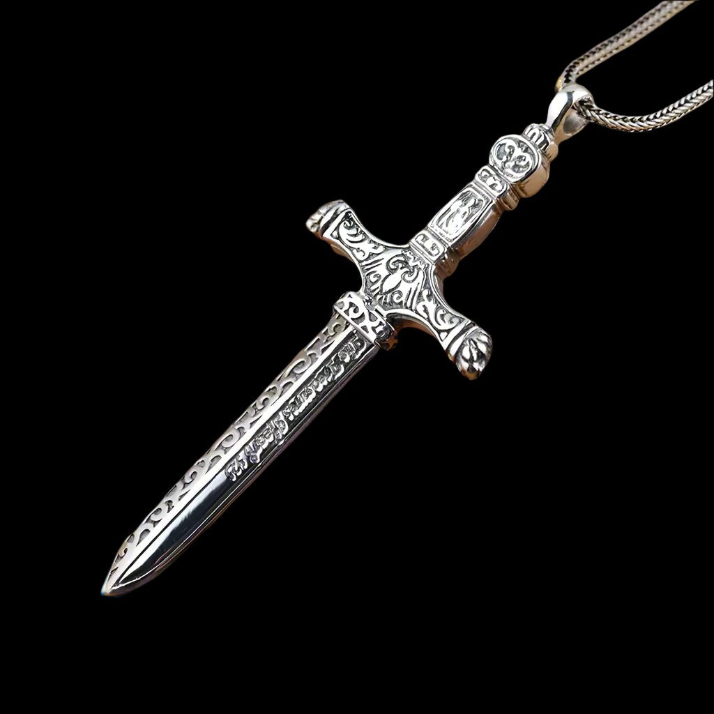 Guardian's Blade: The Silver Cross Pendant