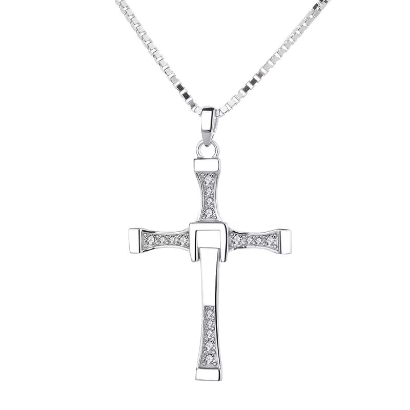 Radiant Faith: The Silver Cross Pendant