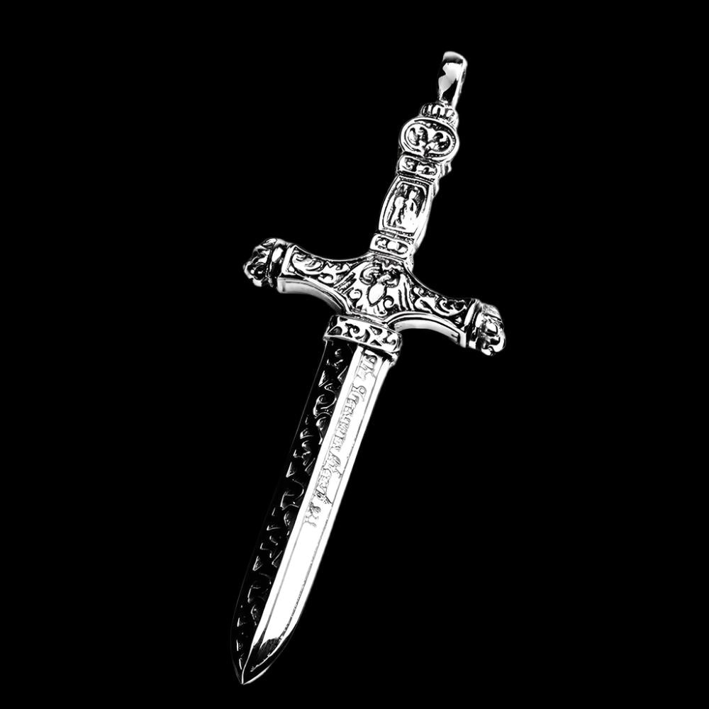 Guardian's Blade: The Silver Cross Pendant