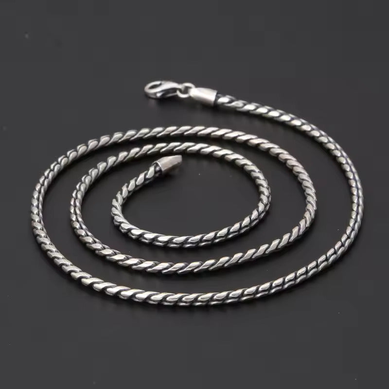 Twisted Reveries: The Silver Braided Chain