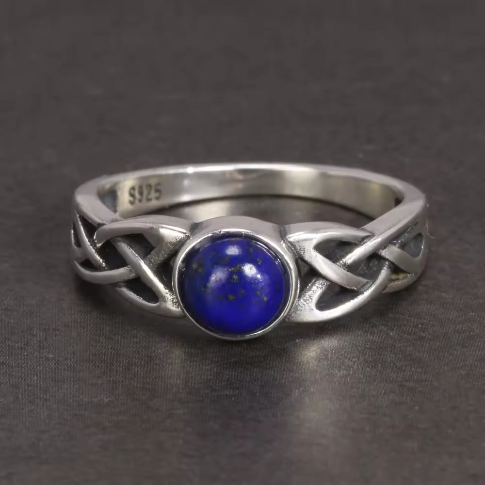 Mystic Reverie: The Lapis Silver Ring