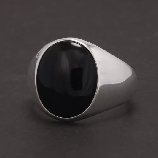 Shadows and Flames: The Silver Agate Rings