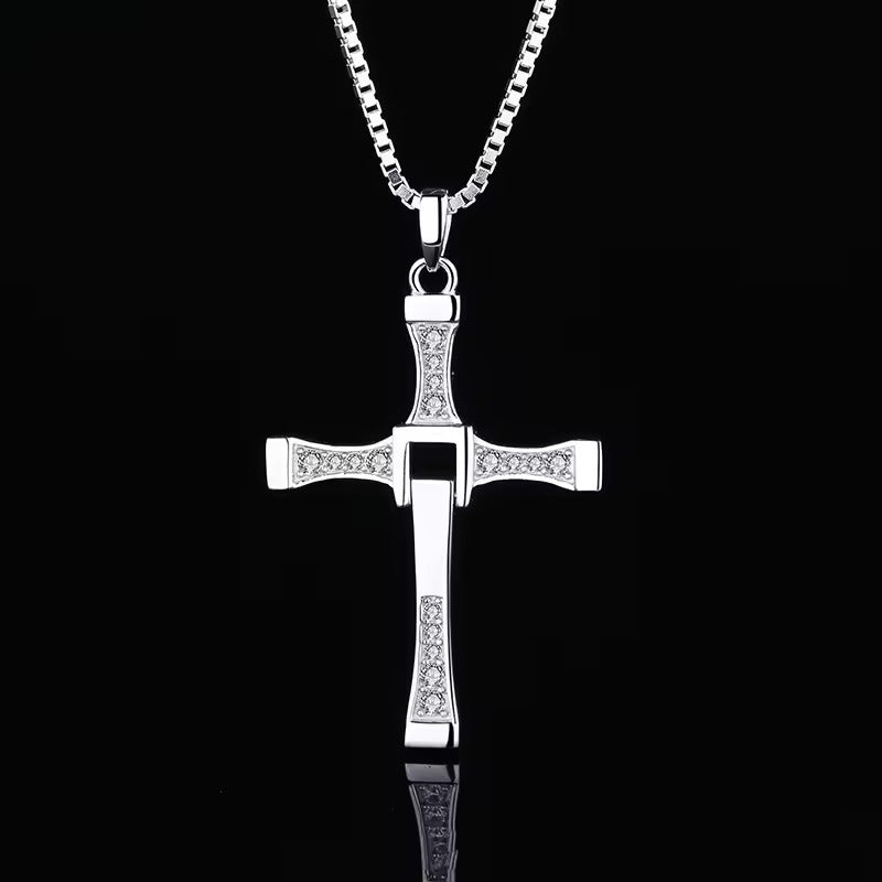 Radiant Faith: The Silver Cross Pendant