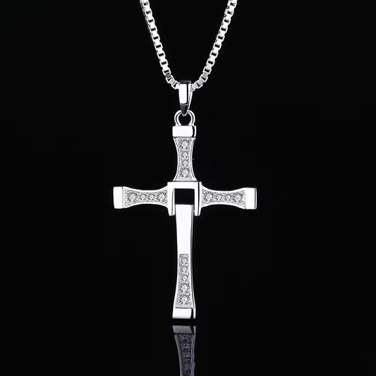 Radiant Faith: The Silver Cross Pendant