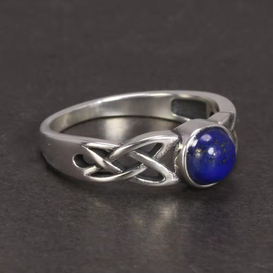 Mystic Reverie: The Lapis Silver Ring