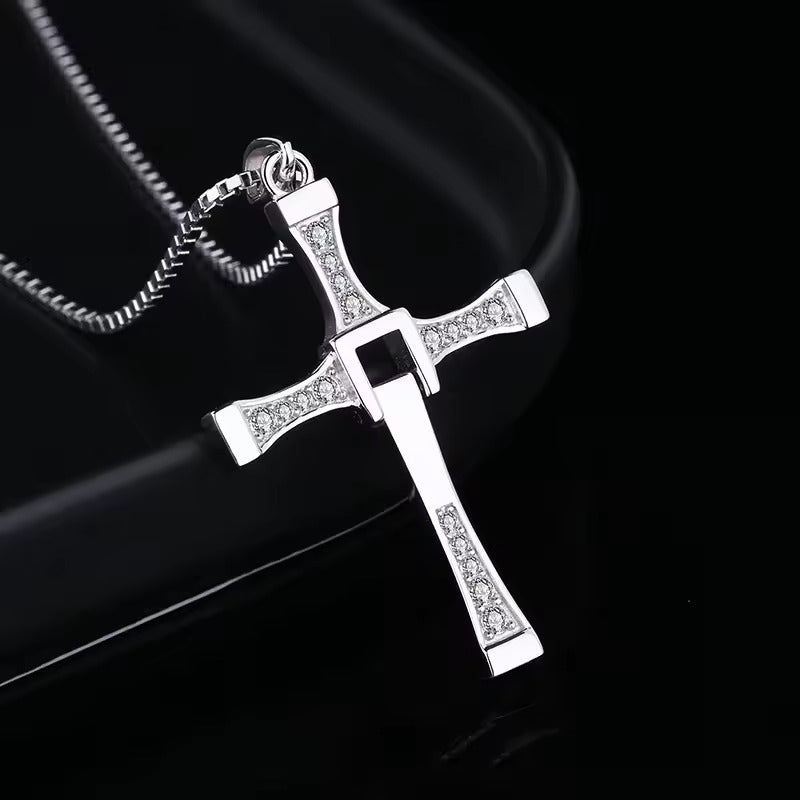 Radiant Faith: The Silver Cross Pendant