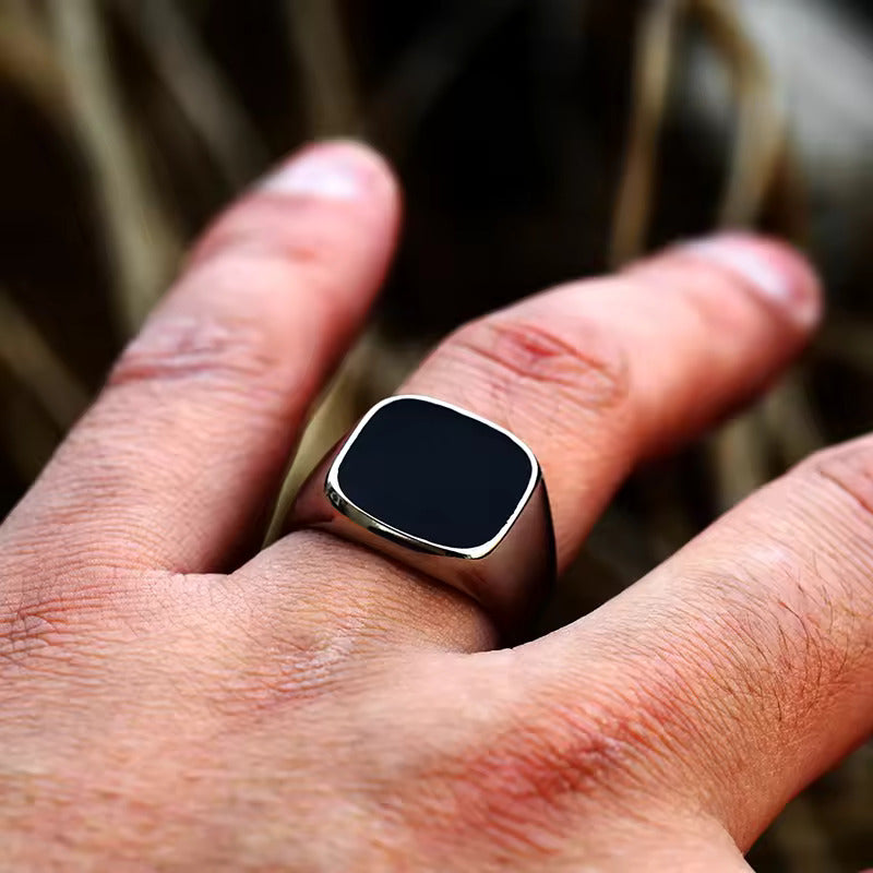 Midnight Sentinel Ring