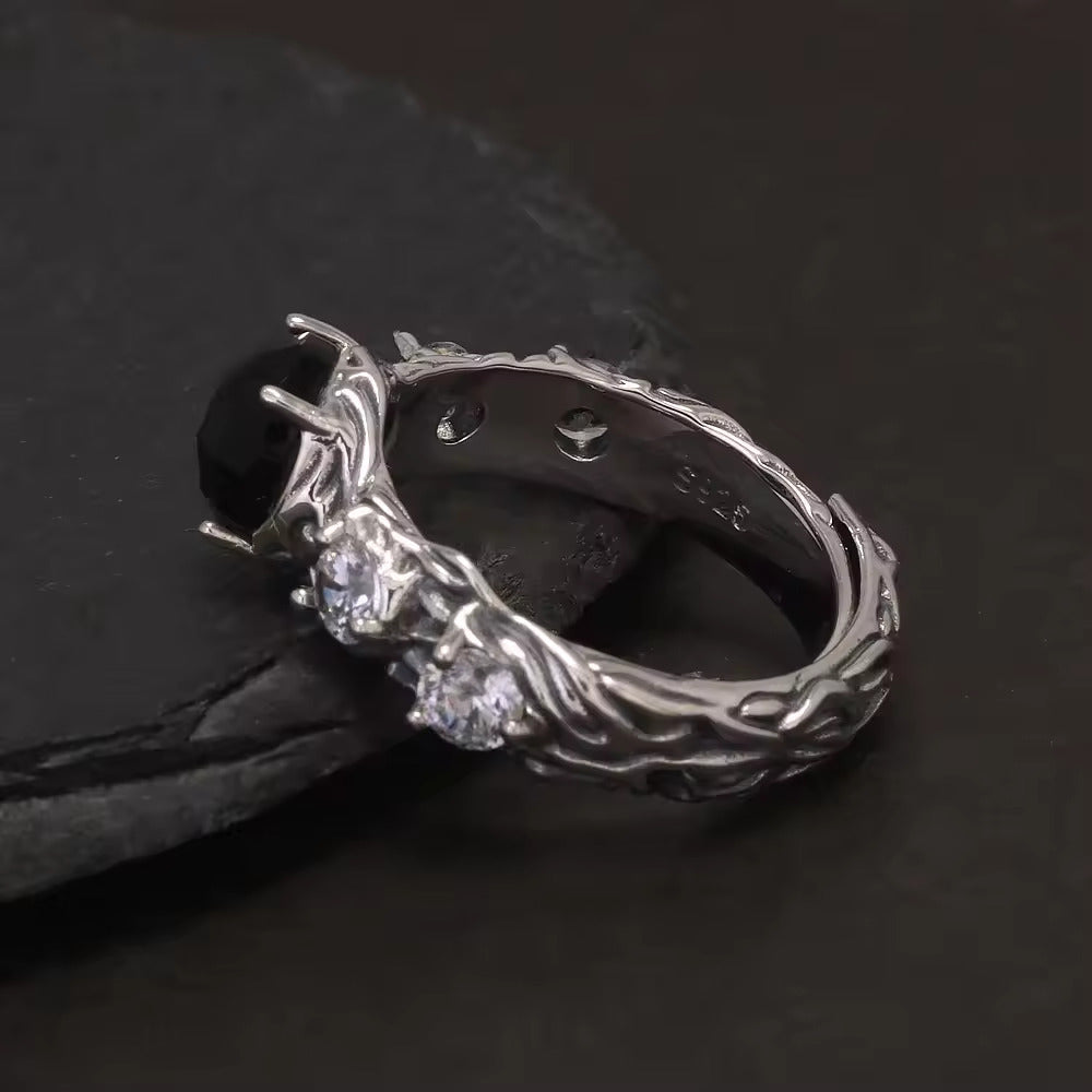 The Shadowed Blossom Ring