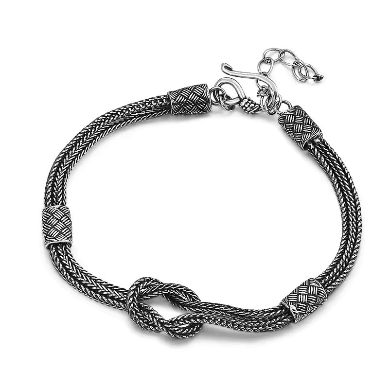 Silver Spirals Bracelet