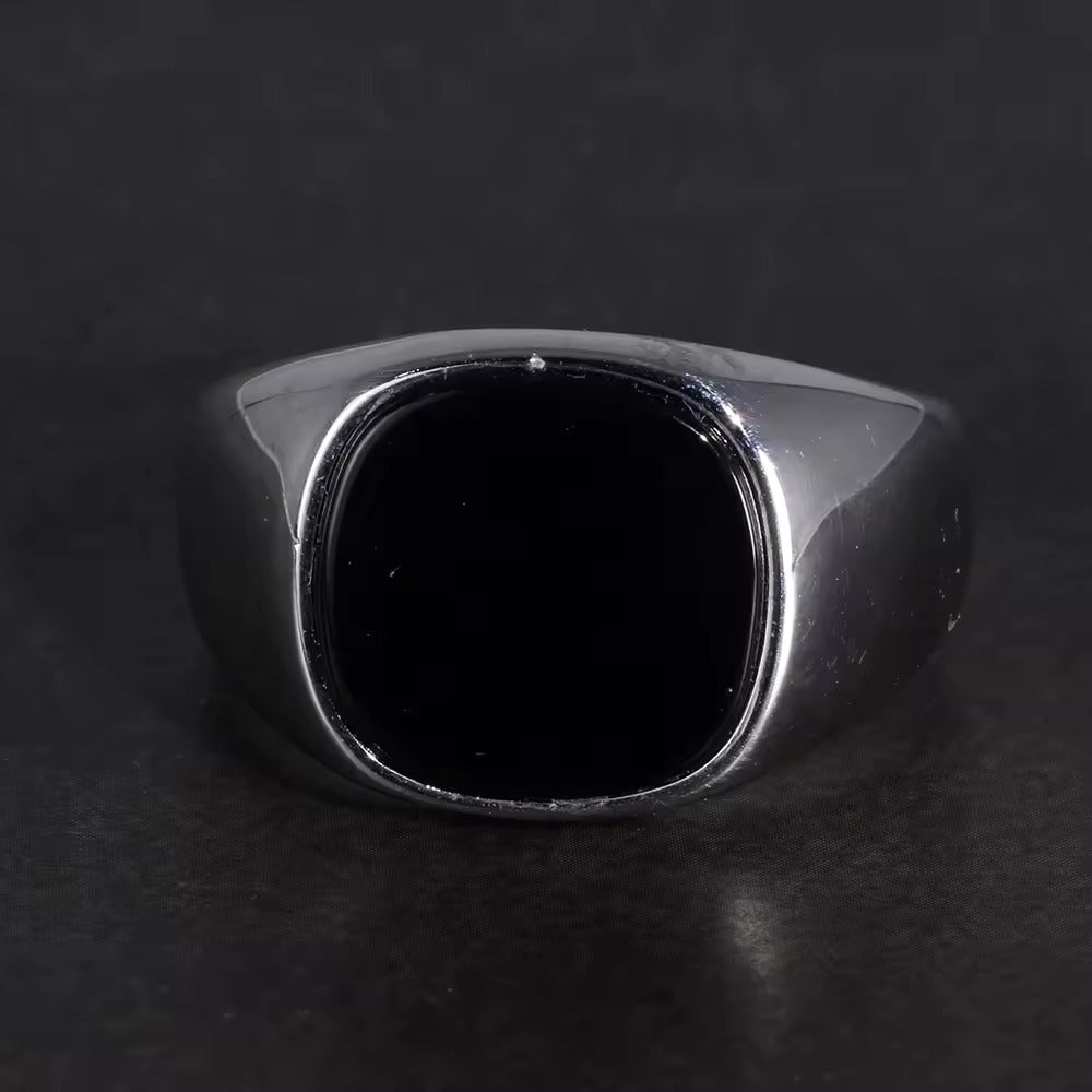 Veil of Shadows: The Silver Onyx Ring