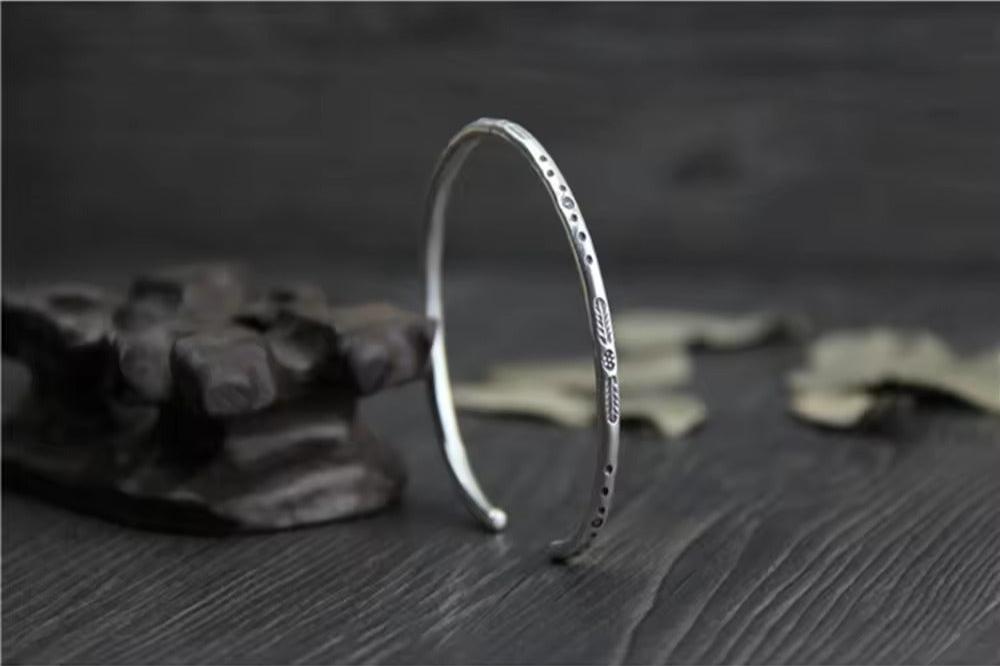 Lunar Whispers: The Enchanted Silver Cuff