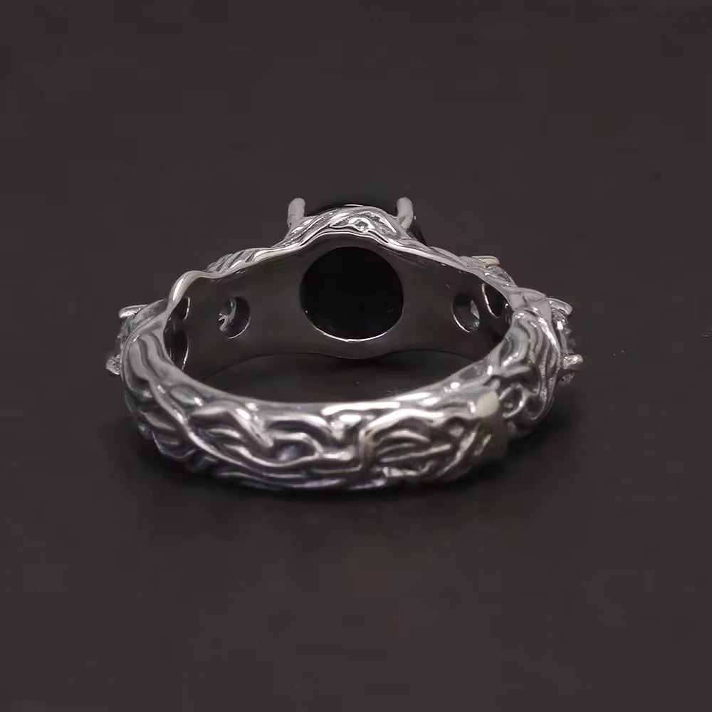 The Shadowed Blossom Ring