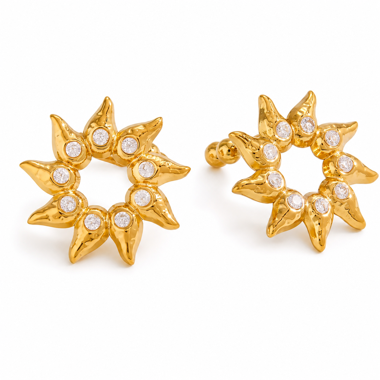 Solstice Halo Earrings